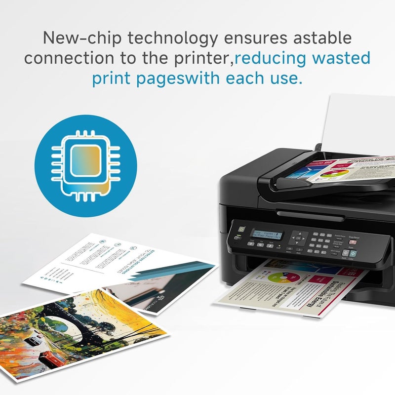 OLIKE حزمة استبدال خراطيش الحبر 67XL أسود/ملون ل HP Ink 67 XL تناسب طابعات HP67 DeskJet 2827e 2855e 4227e 4255e 2700 2700e 2752 2742e 2755 2755e 4100 4152e 6000 6055e 6052 6400 6455e - Image 5